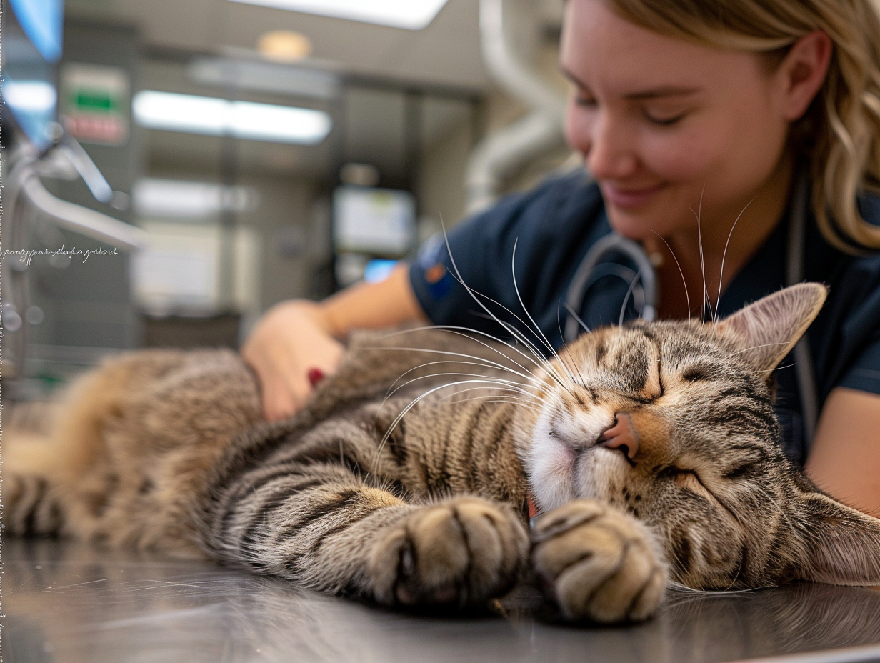 Reconnaître l’accouchement imminent chez la chatte : signes clés