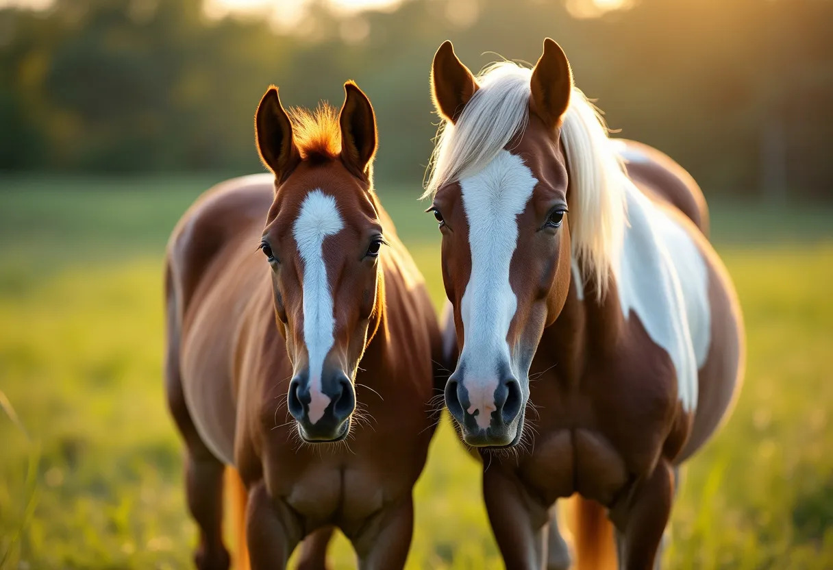 cheval captivité