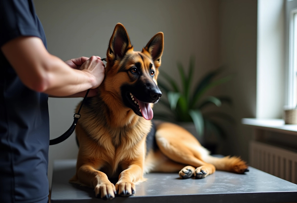 berger allemand croisé malinois