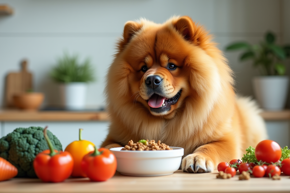 Chow-chow chien : guide complet pour une alimentation équilibrée