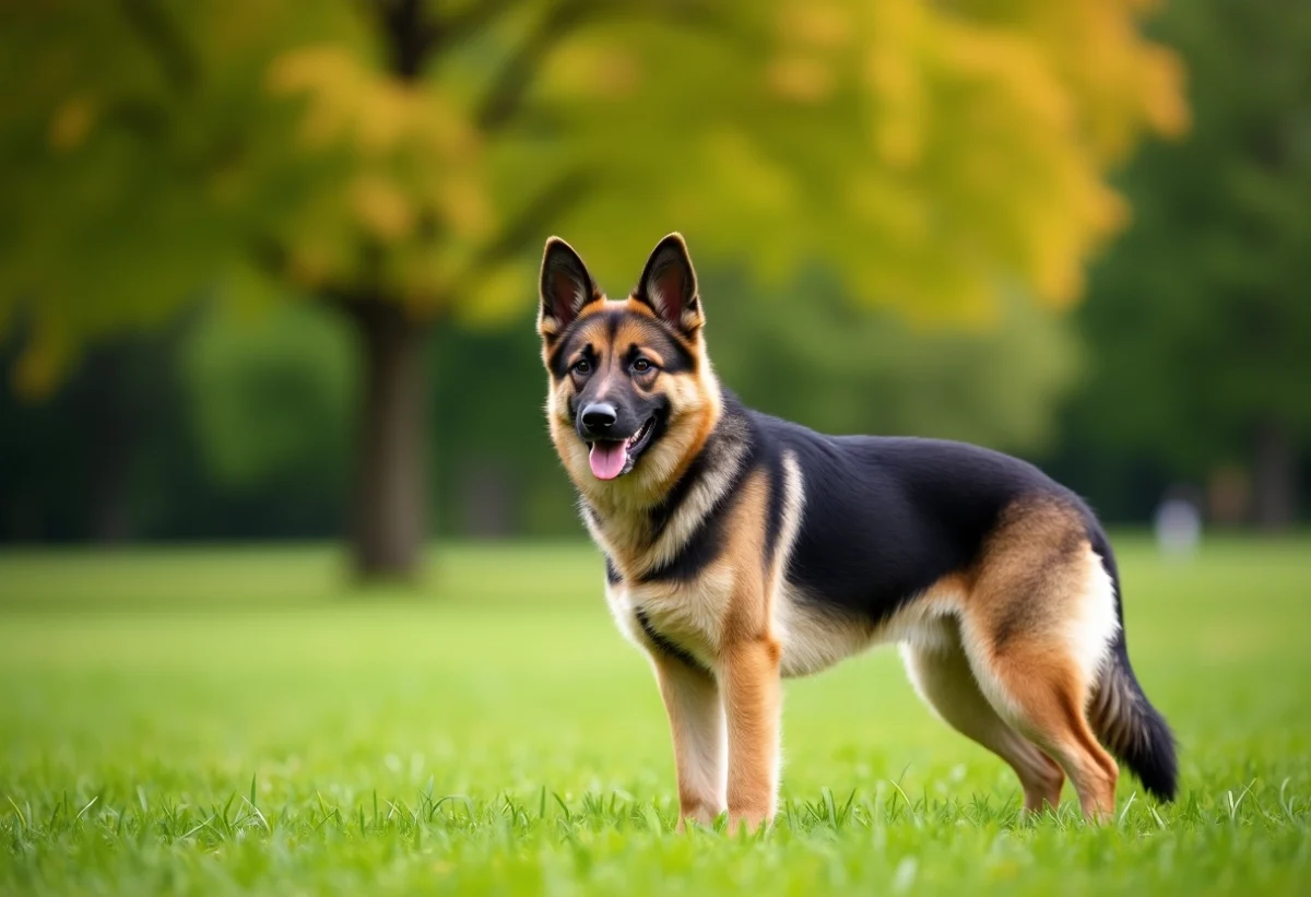 Héritage génétique et santé du croisement Berger allemand-Husky